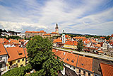 Hotel Arcadie Český Krumlov, výhled z okna