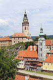 Hotel Arcadie Český Krumlov, der Ausblick aus dem Fenster