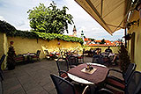 Restaurace Gotika Český Krumlov, terasa