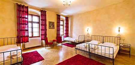 Hotel Arcadie Český Krumlov, interiér pokoje